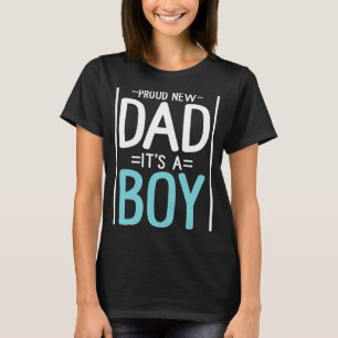 Stolz neuer Papa itu2019s ein Boy niedlich Baby Vä T-Shirt