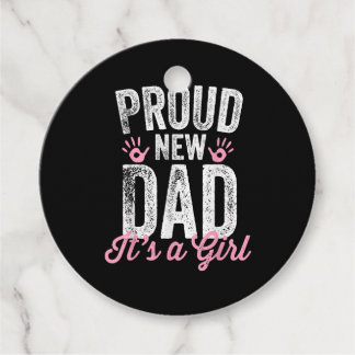 Stolz neuer Vater Es ist ein Mädchen Geschenke Vat Geschenkanhänger