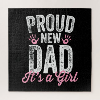 Stolz neuer Vater Es ist ein Mädchen Geschenke Vat Puzzle