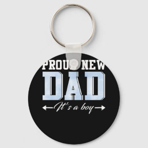 Stolz New Dad ist ein Niedlicher Vater-Tag Schlüsselanhänger