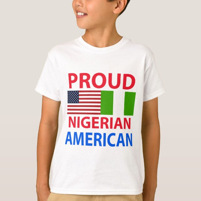 Stolz-Nigerianer T-Shirt (Vorderseite)