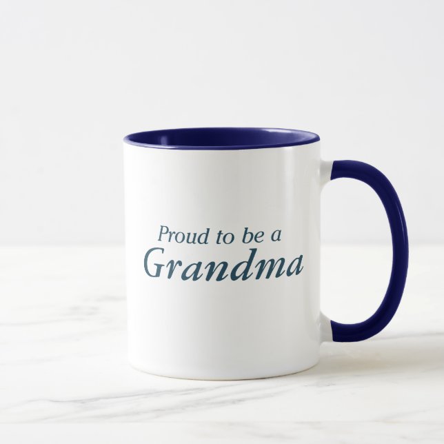 Stolz, Oma zu sein! Tasse (Rechts)
