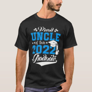 Stolz Onkel einer Klasse von 2022 Senior Funny Gra T-Shirt