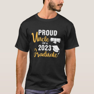 Stolz Onkel eines Graduate Niece 2023 Nephew Gradu T-Shirt