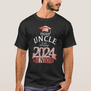 Stolz Onkel I 2024 Senior School Color Rose Black T-Shirt
