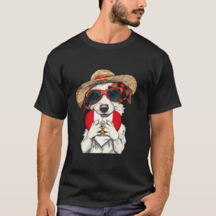 Stolz Perus Peru-Flagge Hund Herz Peruanische Wurz T-Shirt