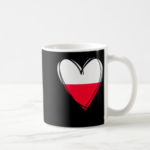 Stolz, Pole zu sein, liebe Warschau, Polen-Flagge Kaffeetasse