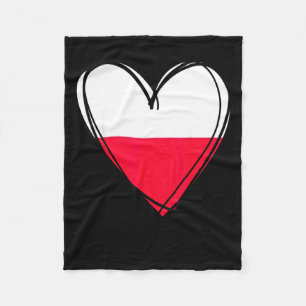 Stolz, Pole zu sein, liebe Warschau, Polenflagge H Fleecedecke