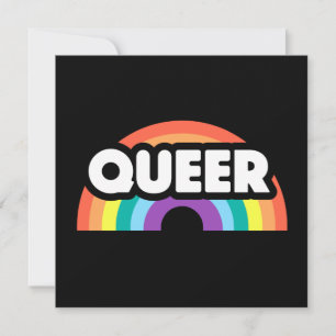 Stolz - Quee Regenbogen-Liebe ist Liebe. Karte