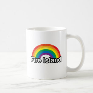 STOLZ-REGENBOGEN DER FEUER-INSEL-LGBT - .PNG KAFFEETASSE