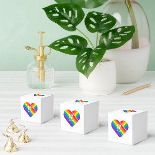 Stolz Regenbogen Herz Geschenkschachtel