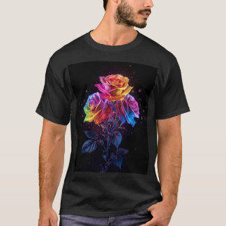 Stolz Regenbogen Rosen T-Shirt