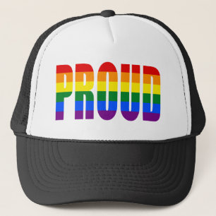 STOLZ (Regenbogen) Truckerkappe