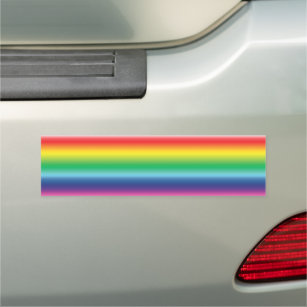Stolz Regenbogenfarben - Autoaufkleber / Magnet