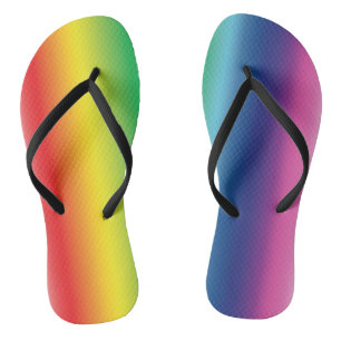 Stolz Regenbogenfarben LGBT Flip Flops