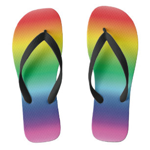 Stolz Regenbogenfarben lgbt lgbtq Flip Flops