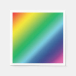 Stolz Regenbogenfarbenpapier lgbt lgbtq Serviette