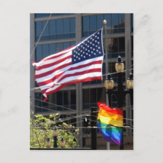 Stolz schweben sie postkarte