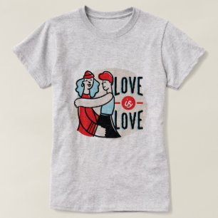 Stolz, schwul-lesbische Liebe zu sein, ist Liebe T-Shirt