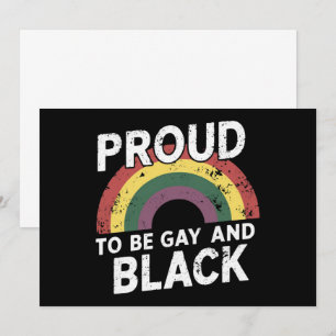 Stolz, schwul und schwarz zu sein, Pride Month 202 Einladung