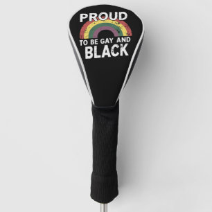 Stolz, schwul und schwarz zu sein - Pride Month 20 Golf Headcover