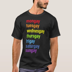 Stolz Schwule Agenda Liebe LGBT T-Shirt