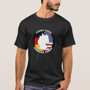 Stolz Serviert Baumhalter Deutschland Militärveter T-Shirt