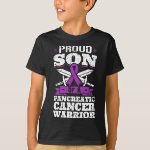 Stolz Sohn eines Bauchspeicheldrüsenkrebskranken B T-Shirt
