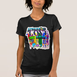 Stolz | Spread Liebe nicht hassen T-Shirt