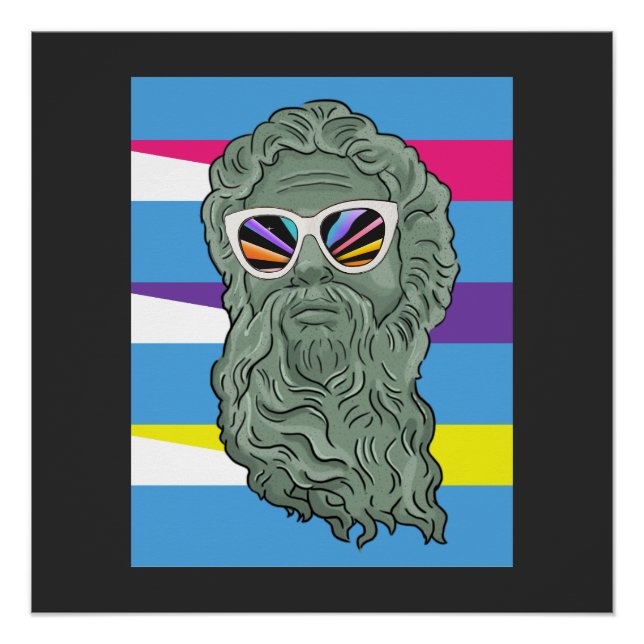 Stolz Statue  Poster (Vorderseite)