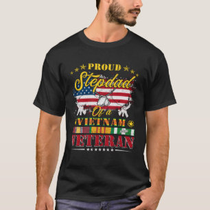 Stolz Stepdad eines vietnamesischen Veteranen T-Shirt