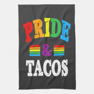 Stolz-Tacos Lgbt Geschirrtuch