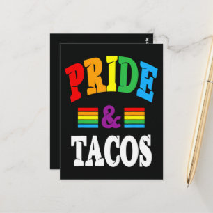 Stolz-Tacos Lgbt Lgbtq Schwul Postkarte
