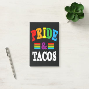 Stolz-Tacos Lgbt Post-it Klebezettel