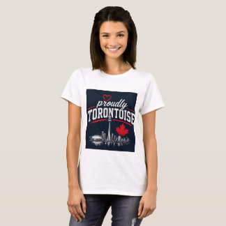 Stolz Torontoisiert Toronto Skyline Kanada T-Shirt