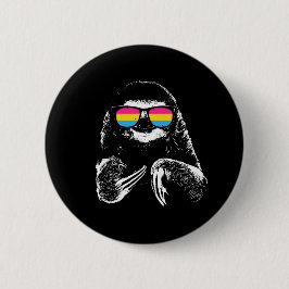 Stolz-Trägheits-Pansexual Flaggen-Sonnenbrille Button