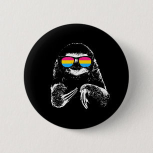 Stolz-Trägheits-Pansexual Flaggen-Sonnenbrille Button