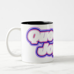 Stolz-Typografie-Kunst Zweifarbige Tasse