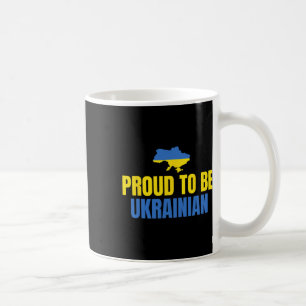 Stolz, Ukrainer zu sein, T-Shirt Ukraine-Flagge  Kaffeetasse