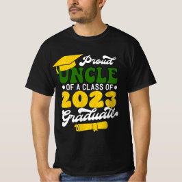 Stolz UNCLE einer Klasse von 2023 Graduate Retro G T-Shirt