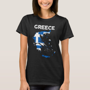 Stolz und Erbe Patriotische griechische Wurzeln Gr T-Shirt