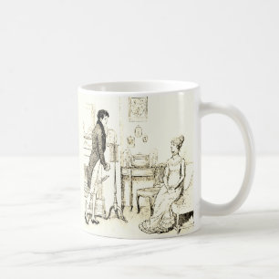 Stolz und Vorurteil Darcy Liebe Beichte Kaffeetasse