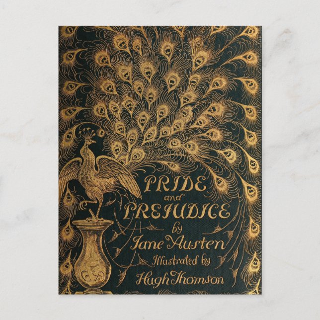 Stolz und Vorurteil Jane Austen (1894) Postkarte (Vorderseite)