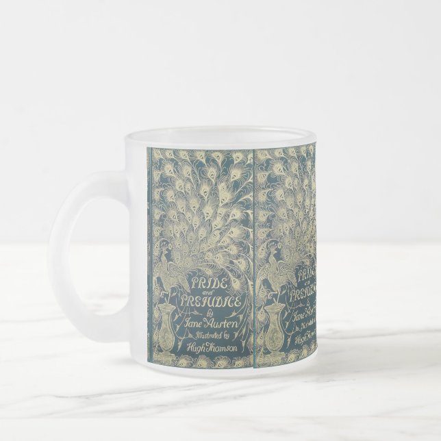 Stolz und Vorurteil  Mattglastasse (Links)