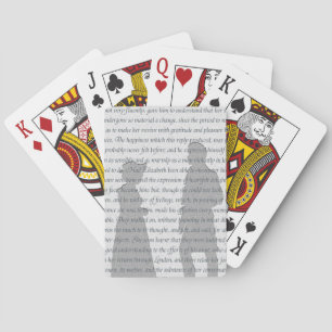 Stolz und Vorurteil Spielkarten