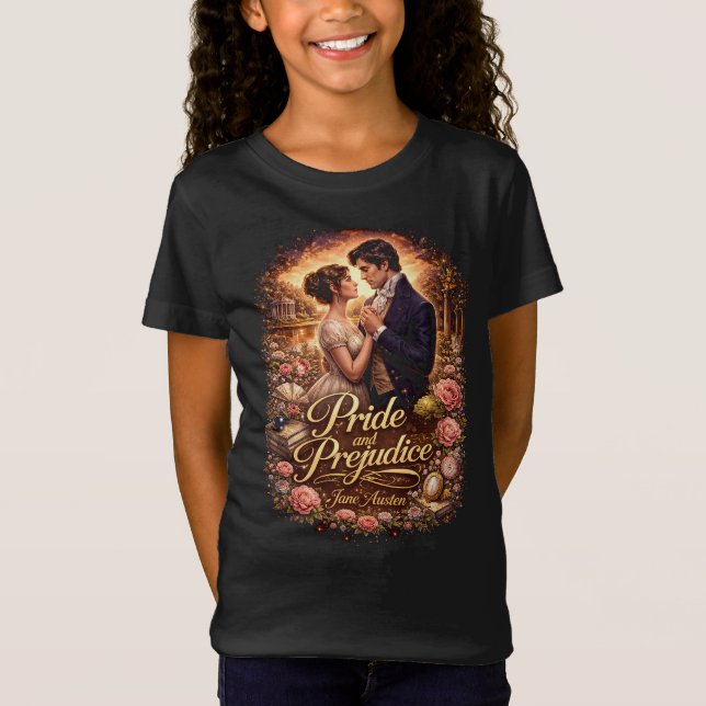 Stolz und Vorurteil T-Shirt (Vorderseite)