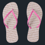 Stolz und Vorurteile Flip Flops<br><div class="desc">Der zweite Vorschlag von Herrn Darcy,  von Jane Austen Pride and Prejudice.</div>