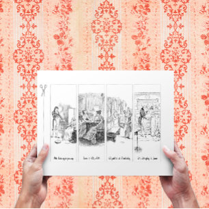 Stolz und Vorurteile Jane Austen Paper Lesezeichen