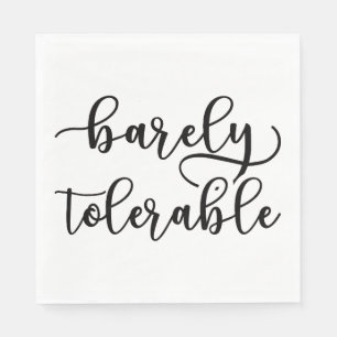 Stolz und Vorurteile - kaum tolerierbar I Serviette