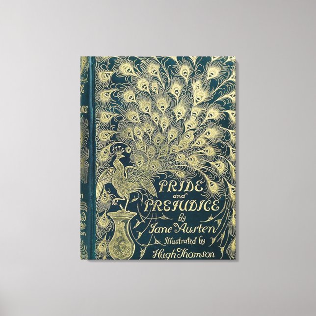 Stolz und Vorurteile Leinwanddruck (Vorderseite)